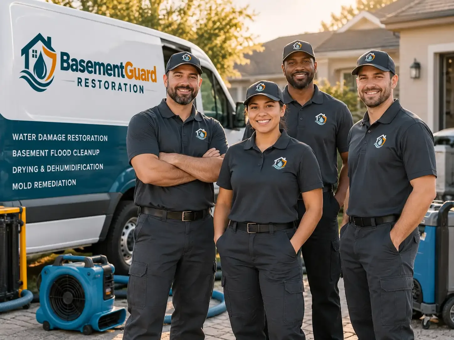 Basement Water Damage Restoration company in Greensboro Bend, VT